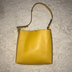 Zara Yellow purse\ bag